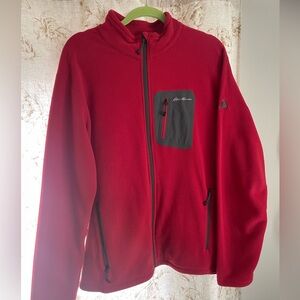 Eddie Bauer First Ascent full zip PolarTec fleece.